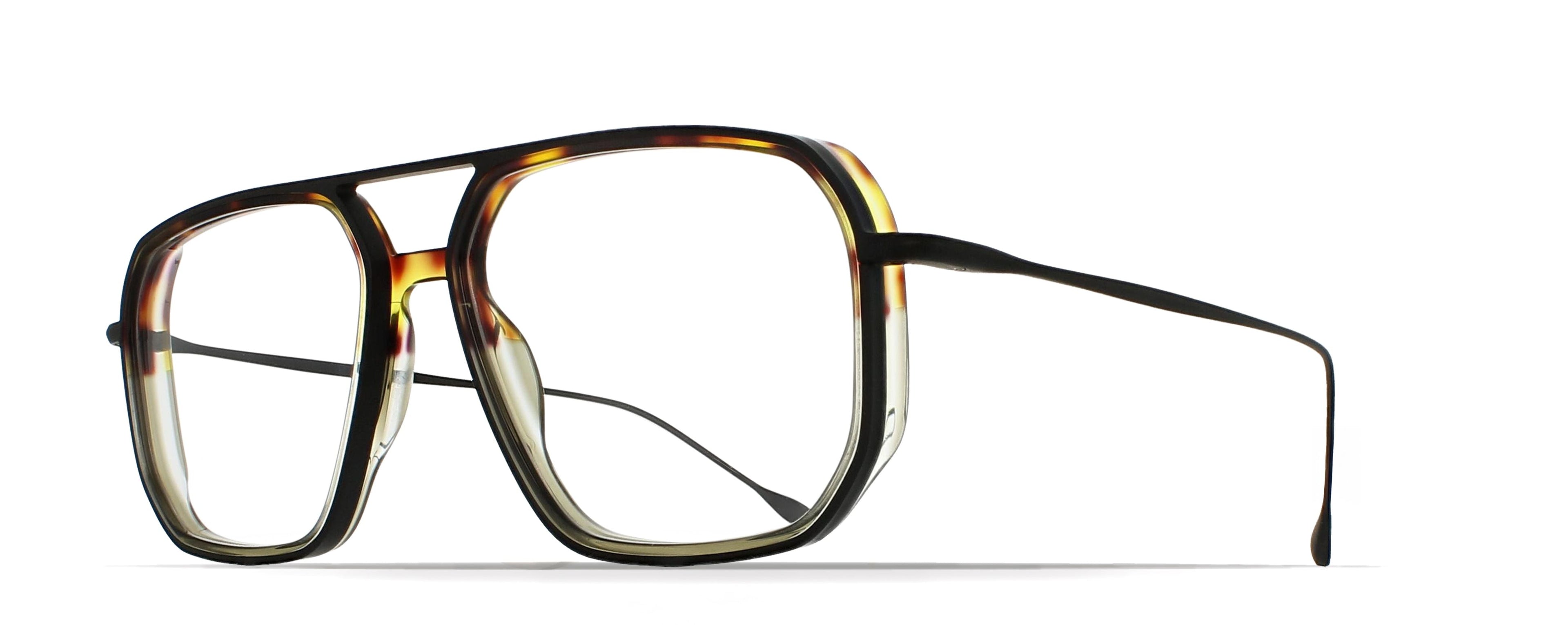 BRETT Jarno Khaki/Black Faded Tortoiseshell C13 - vue 2