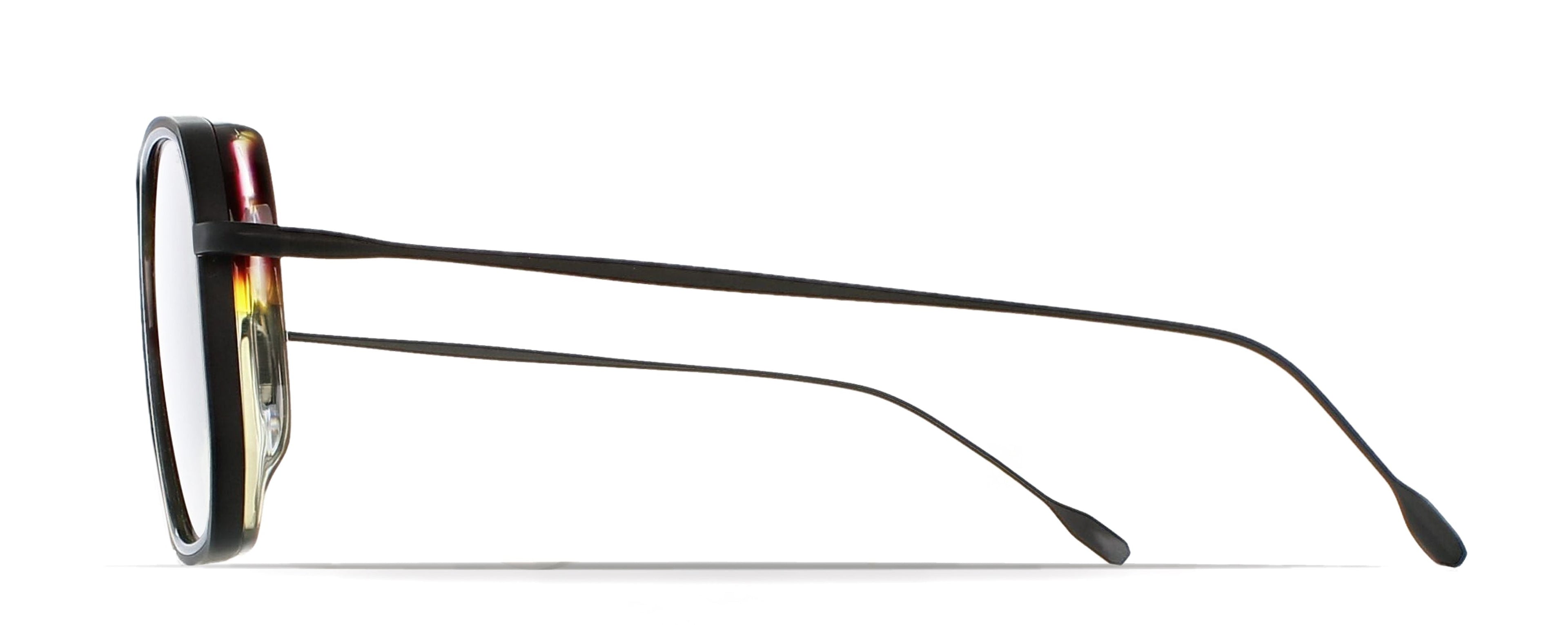 BRETT Jarno Khaki/Black Faded Tortoiseshell C13 - vue 3