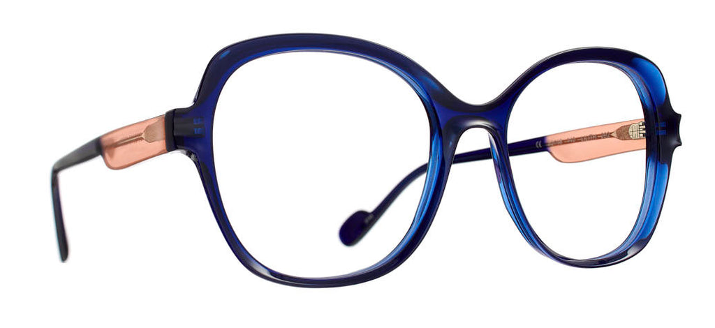 Caroline Abram Lilith bleu 292 - monture optique acétate