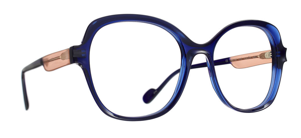 Caroline Abram Lilith bleu 292 - monture optique acétate
