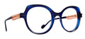 Caroline Abram Lindsay bleu 292 - monture optique acétate