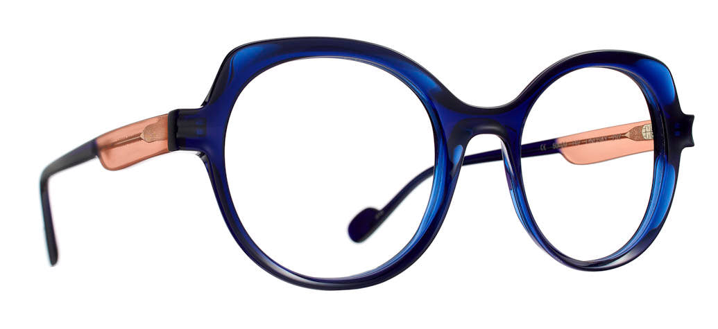 Caroline Abram Lindsay bleu 292 - monture optique acétate