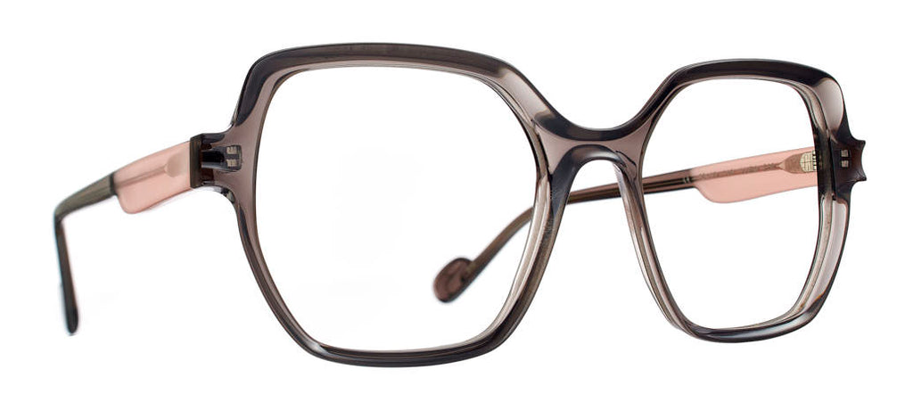 Caroline Abram Luda gris 298 - monture optique acétate