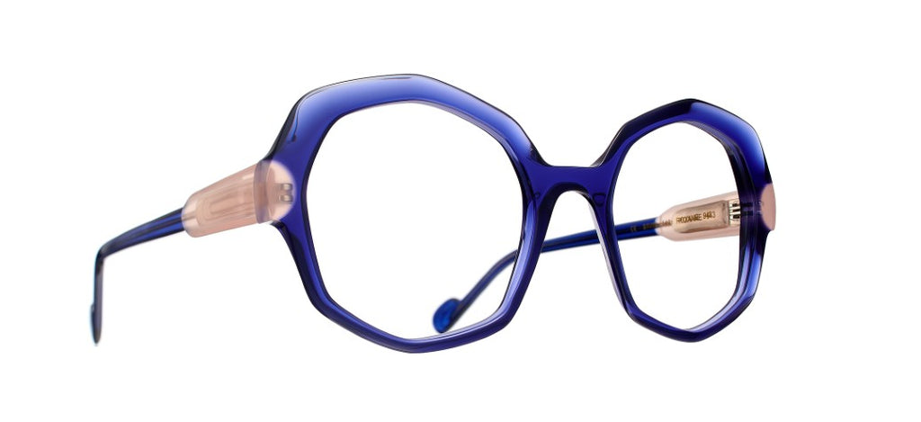 Caroline Abram ROXANE optique - Bleu / Pêche 943