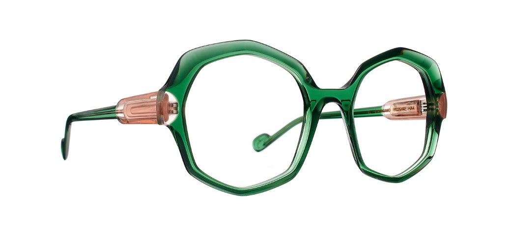 Caroline Abram ROXANE optique - Vert / Pêche 944