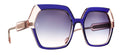 Caroline Abram HORYA solaire - Bleu / Rose 781