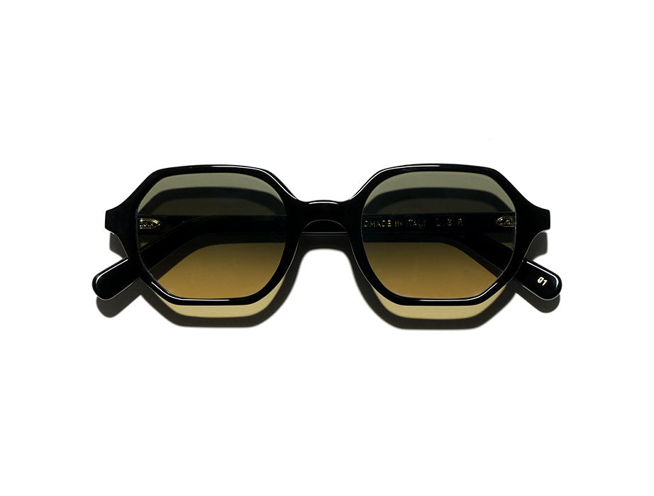 L.G.R Zanzibar Black 01 / Yellow Gradient Photochromic - vue de profil