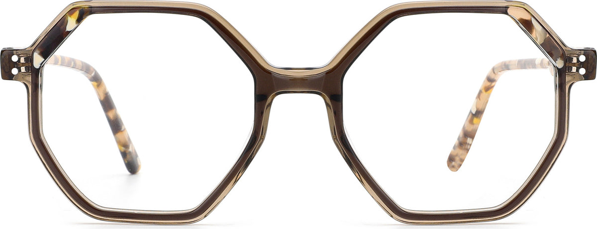 Óculos graduados French Retro Angelika em acetato, cor Noir/Écaille Marron — Steve Attal Optic, Lisboa